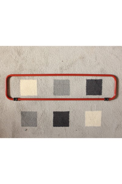 Pair of bathroom towel holders designed by Sergio Mazza for Artemide