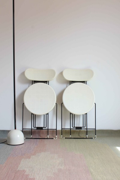 Coppia di sedie pieghevoli modello Cricket design Andries Van Onck per Magis