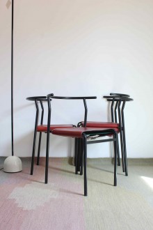 Set di 4 sedie Café Chair design Philippe Stark per Baleri