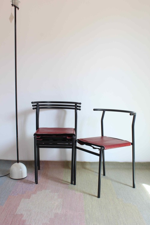 Set of 4 Café Chairs designed by...