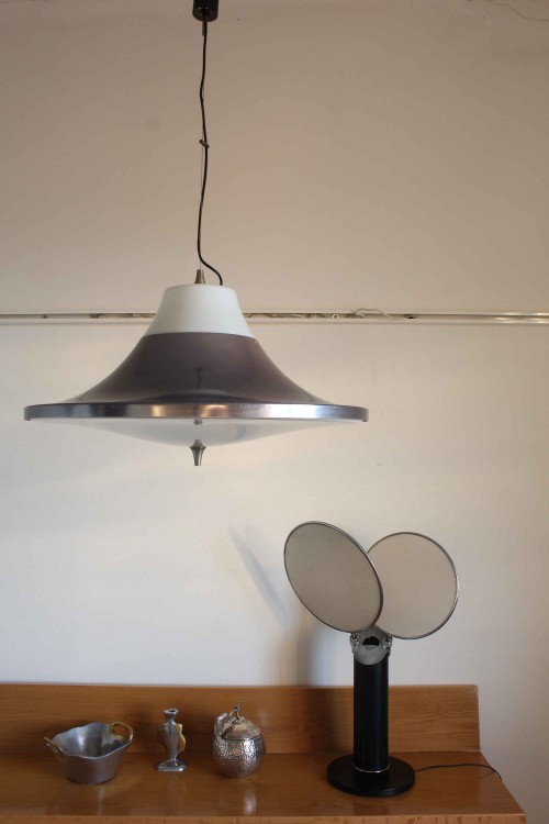 Space Age pendant lamp produced by...