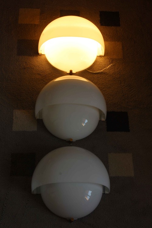 Set di 3 lampade da parete Grande...