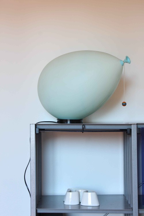 Big blue Ballon table or wall lamp...