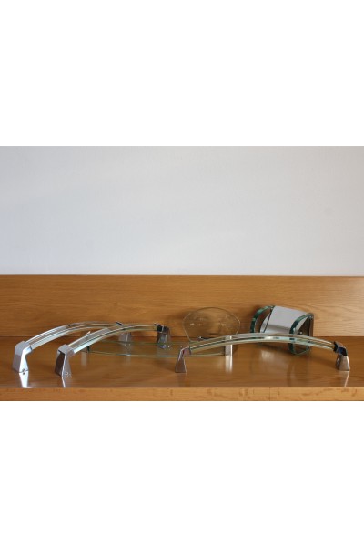 Fontana Arte Classica bathroom accessory set from the 1970s
