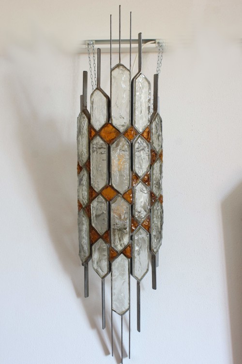 Applique brutalist in vetro...