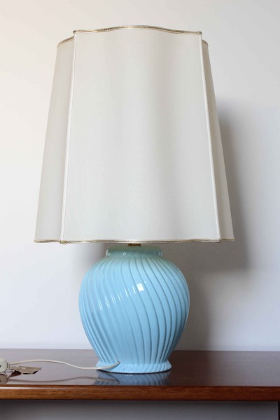Vasco Fontana Studio ceramic table lamp from the 1970s