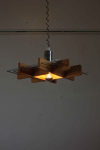 Pendant lamp produced by Esperia, probably designed by Angelo Brotto