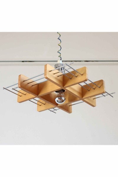 Pendant lamp produced by Esperia, probably designed by Angelo Brotto