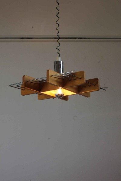 Pendant lamp produced by Esperia, probably designed by Angelo Brotto