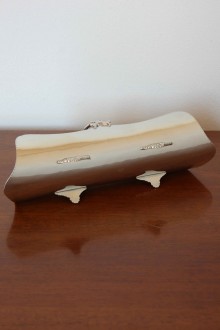 95% Pewter Napkin Holder from the 1970s 2