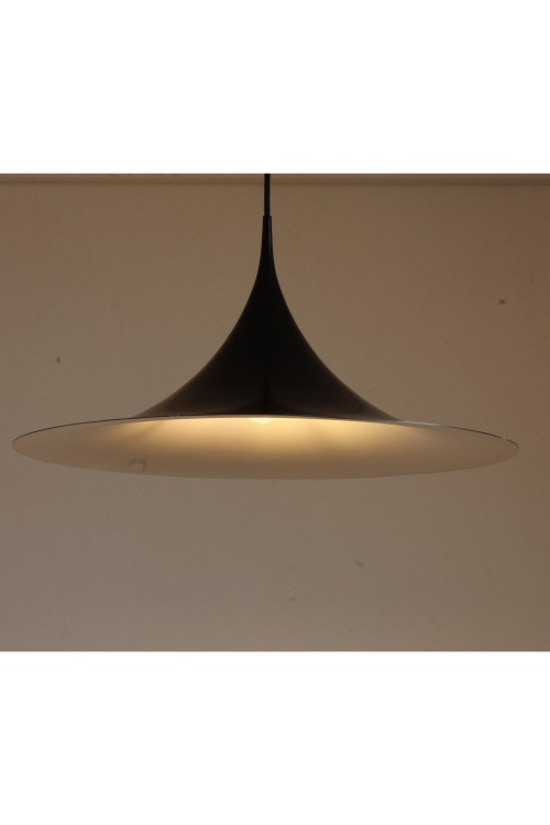 Semilamp chandelier, matt black,...