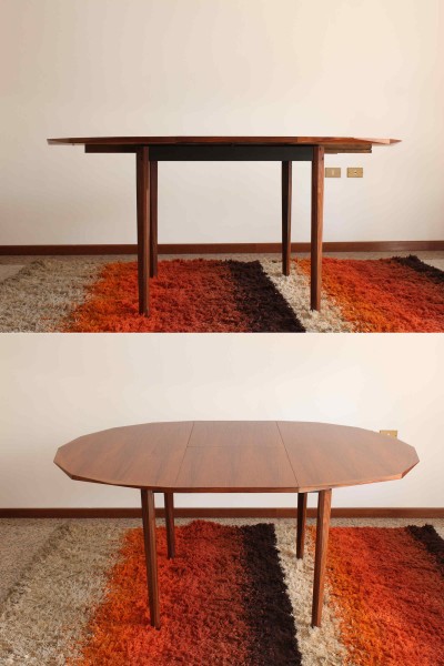 Dino Cavalli-designed table, produced by Tredici Pavia in the 1960s.