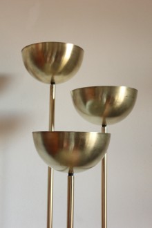Lamperti brass floor lamp, 1970s 2