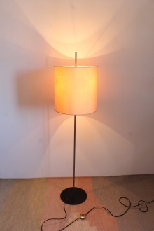 Floor lamp in nickel-plated brass in the style of Ostuni 2