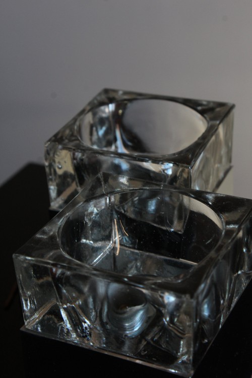Coppia di applique Cubic di Gaetano...