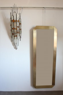 Mirror designed by Gaetano Sciolari for Valenti Luce