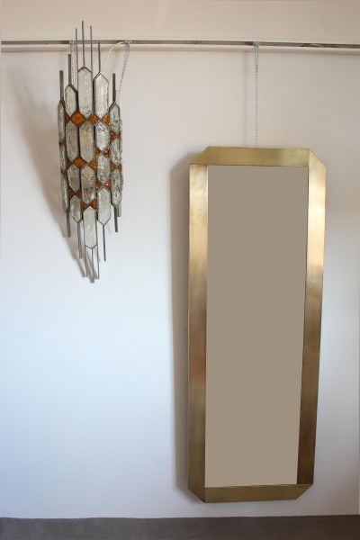 Specchio design Gaetano Sciolari per Valenti Luce