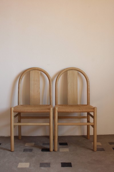 Set of 2 Thalia chairs design Annig Sarian for T70