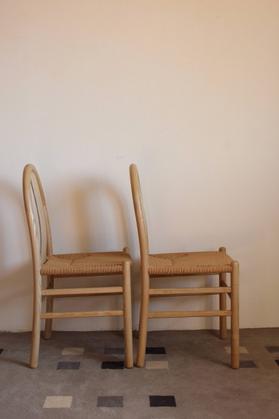 Set of 2 Thalia chairs design Annig Sarian for T70