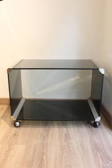George coffee table with wheels design Pierangelo Gallotti 2
